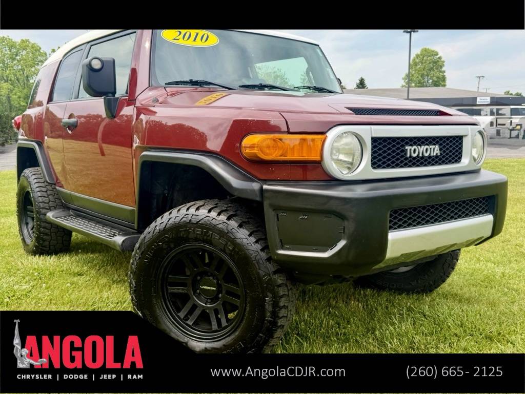 2010 Toyota FJ Cruiser Base — SUV — 122,613 mi — Angola, IN