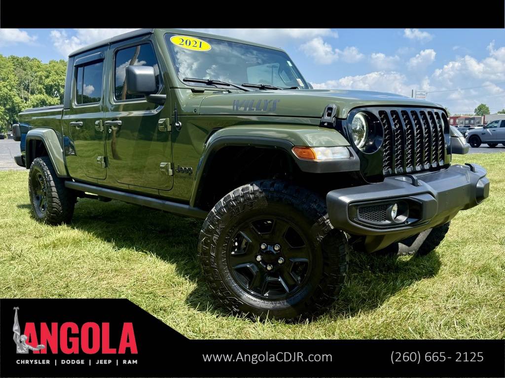 2021 Jeep Gladiator Willys — Pickup Truck — 38,947 mi — Angola, IN
