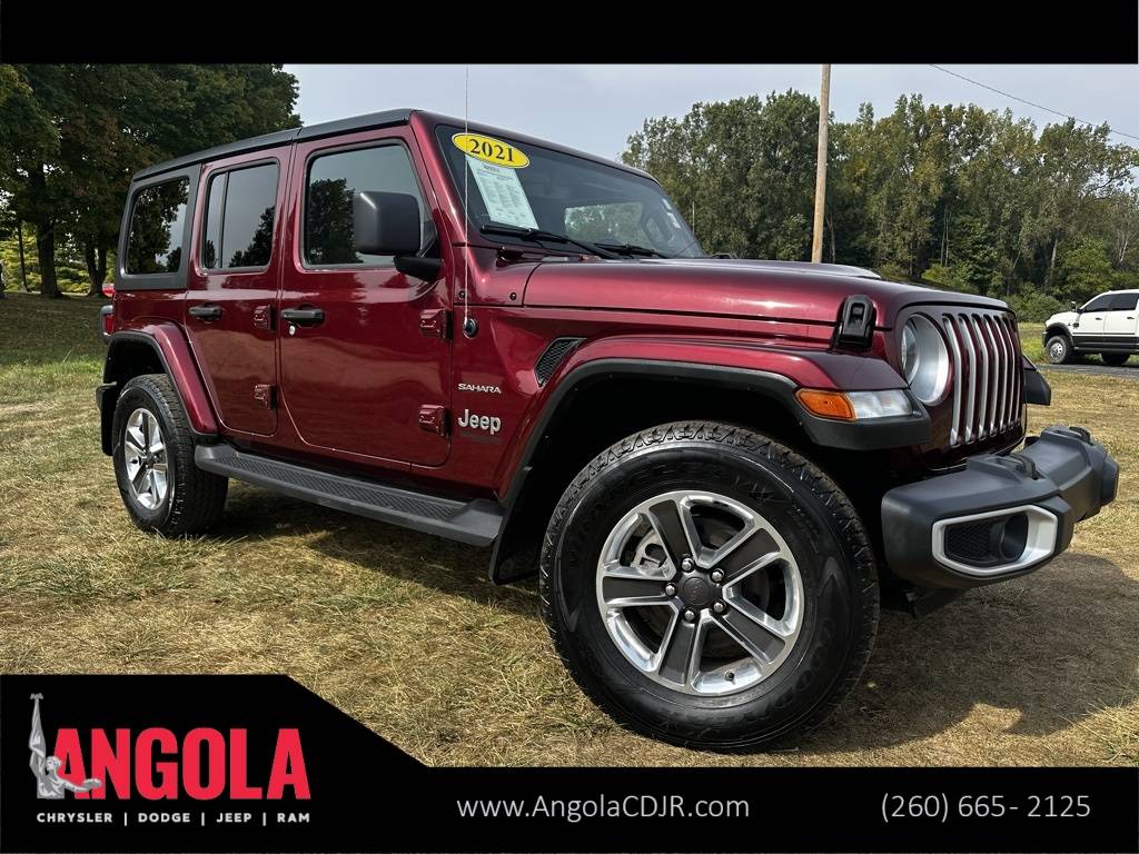 2021 Jeep Wrangler Sahara High Altitude — SUV — 45,470 mi — Angola, IN