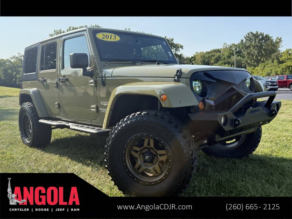 2013 Jeep Wrangler Sahara — SUV — 165,498 mi — Angola, IN