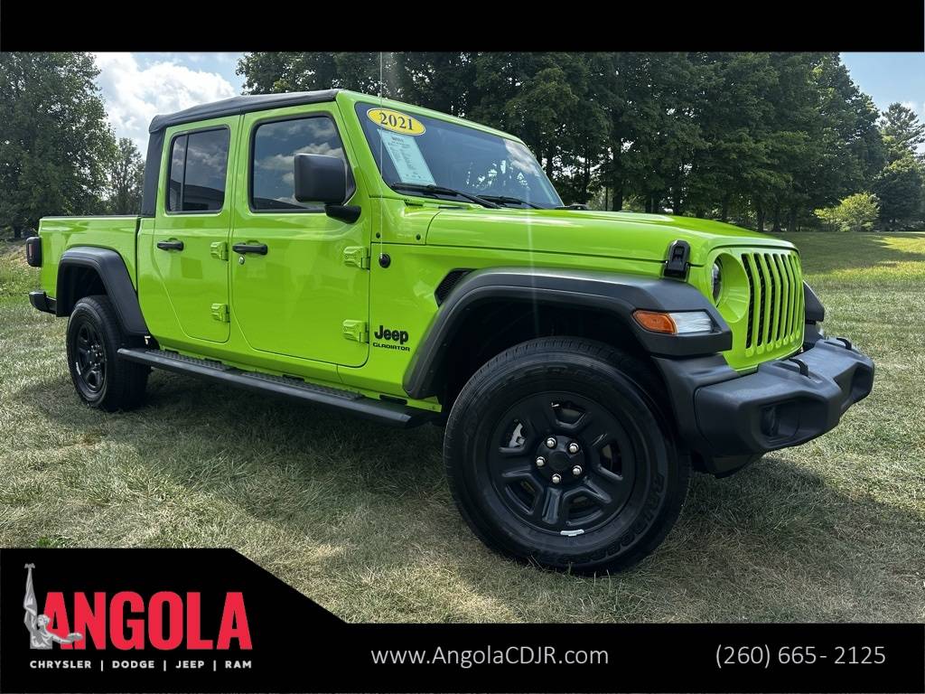 2021 Jeep Gladiator Sport — Pickup Truck — 20,593 mi — Angola, IN