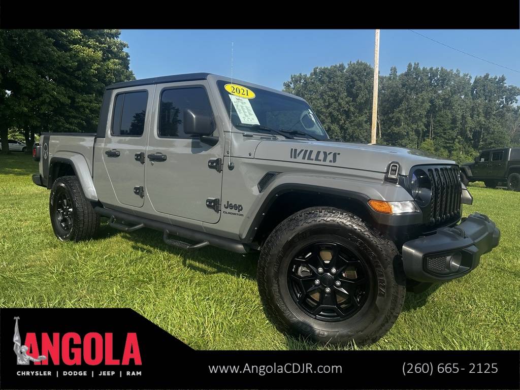 2021 Jeep Gladiator Willys — Pickup Truck — 94,780 mi — Angola, IN
