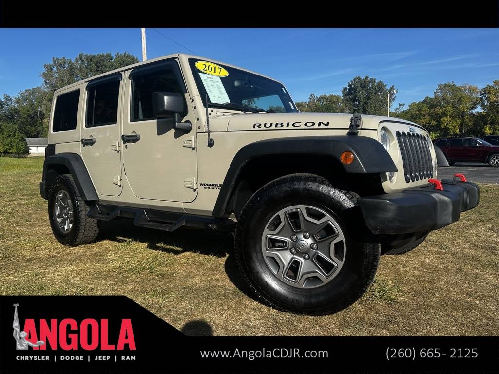 2017 Jeep Wrangler Rubicon — SUV — 71,711 mi — Angola, IN