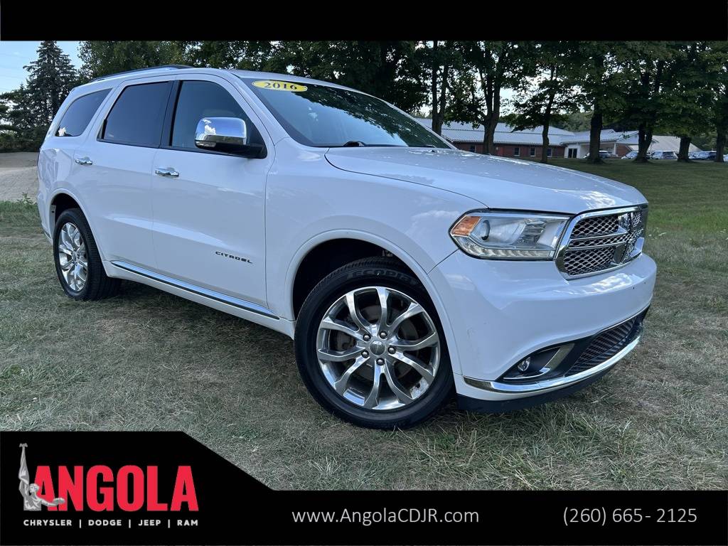 2016 Dodge Durango Citadel — SUV — 167,439 mi — Angola, IN