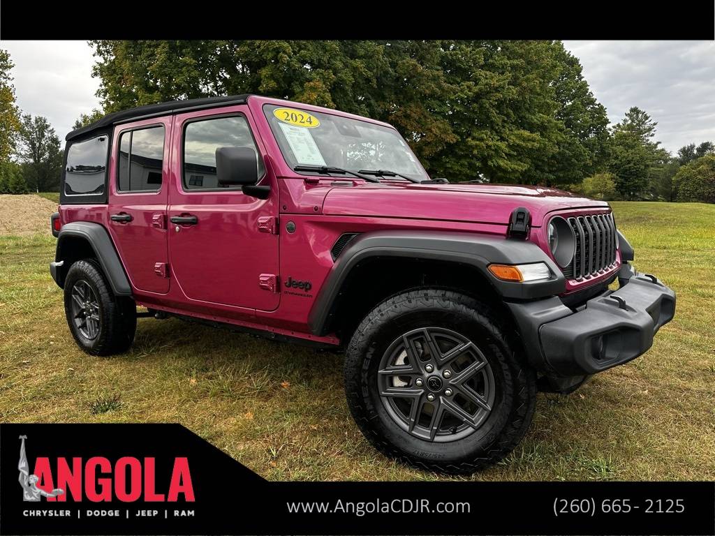 2024 Jeep Wrangler Sport S — SUV — 13,581 mi — Angola, IN