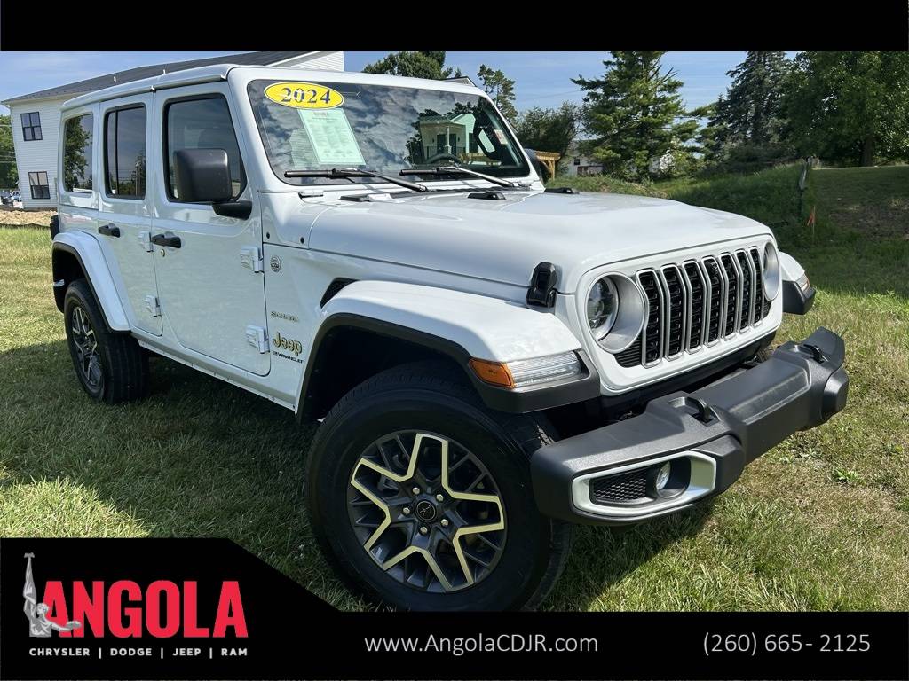 2024 Jeep Wrangler Sahara — SUV — 2,811 mi — Angola, IN