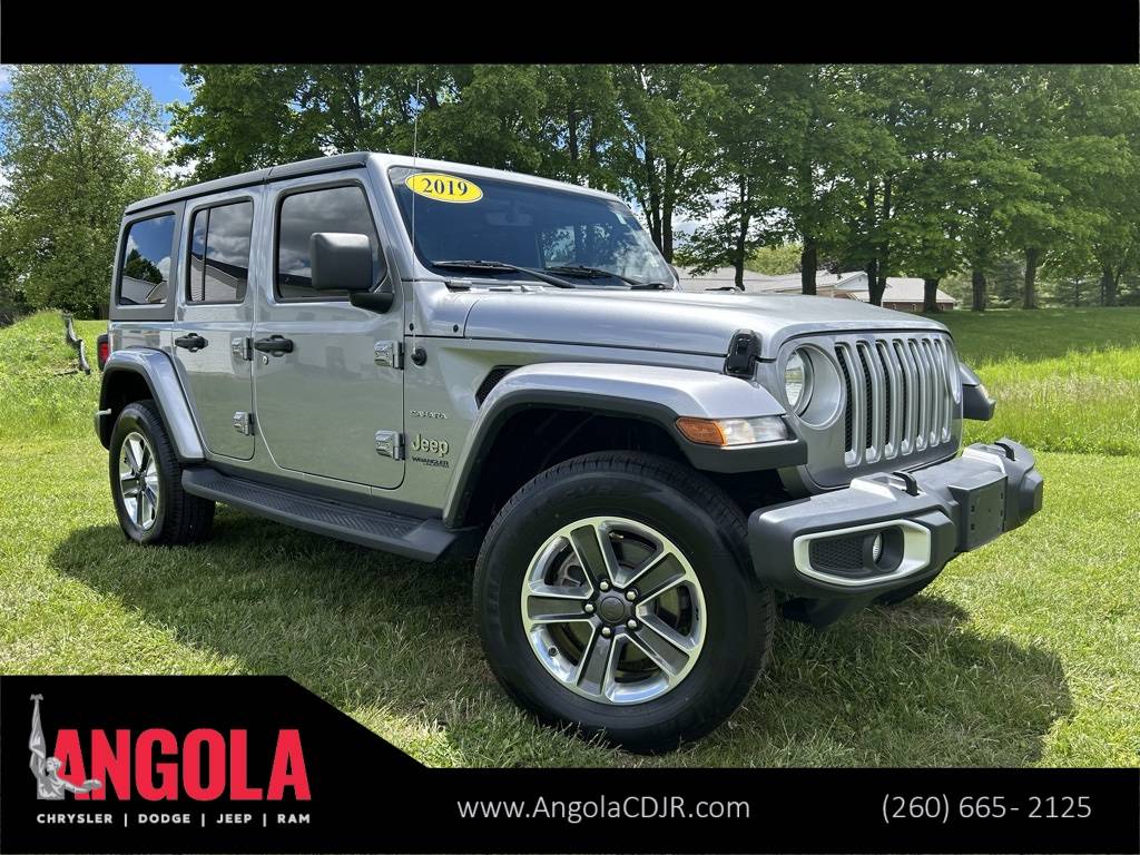2019 Jeep Wrangler Sahara — SUV — 73,097 mi — Angola, IN