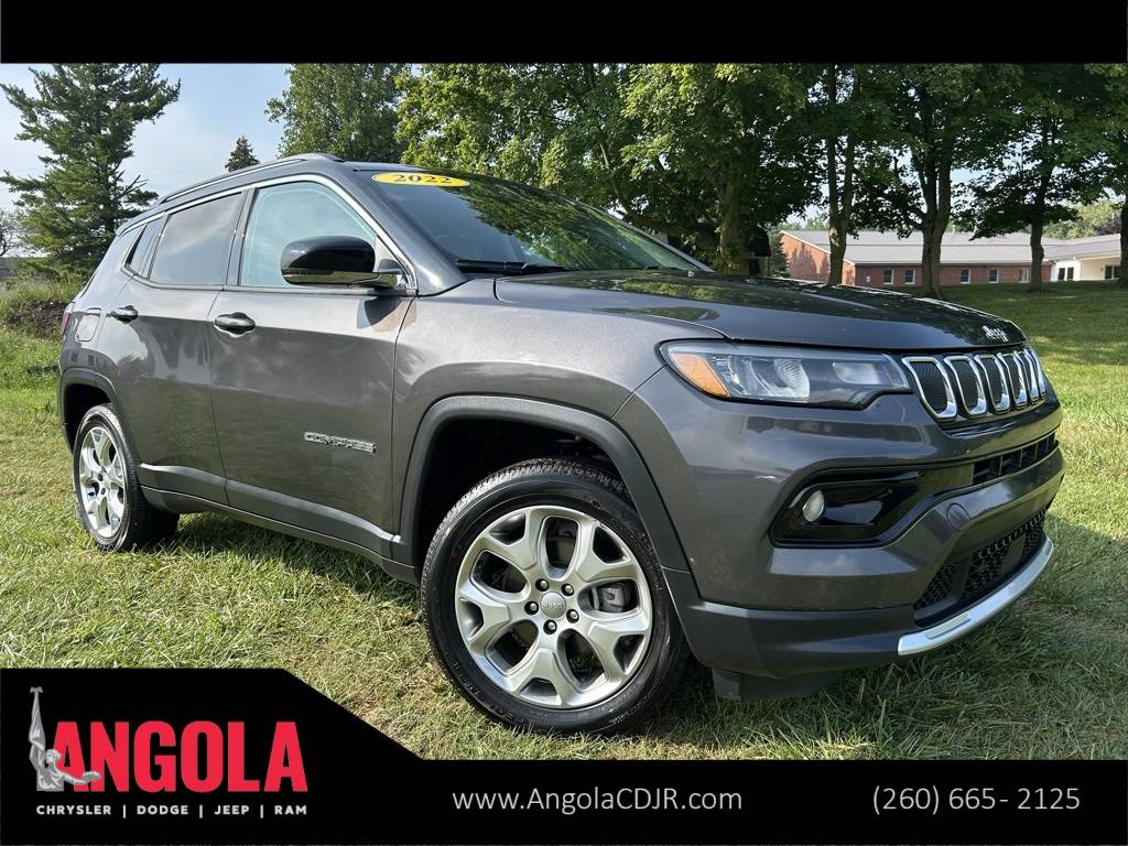 2022 Jeep Compass Limited — SUV — 45,384 mi — Angola, IN