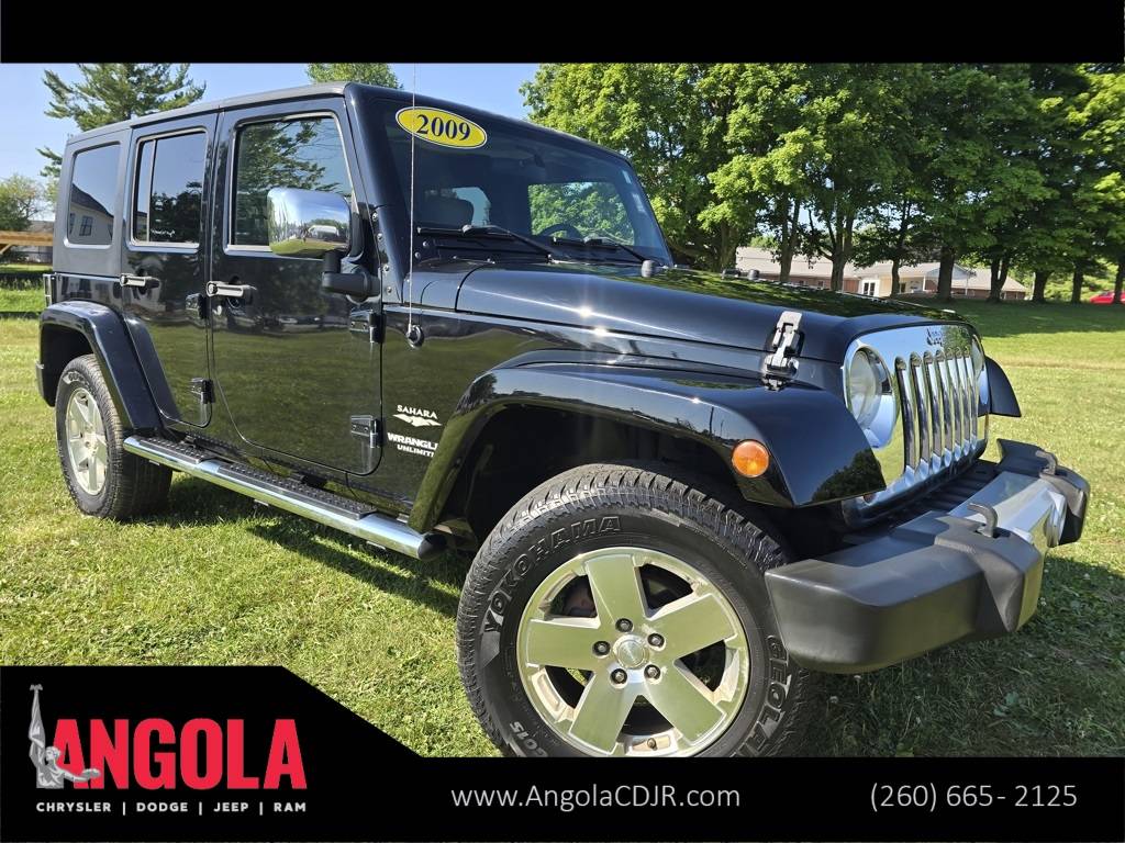 2009 Jeep Wrangler Sahara — SUV — 80,665 mi — Angola, IN