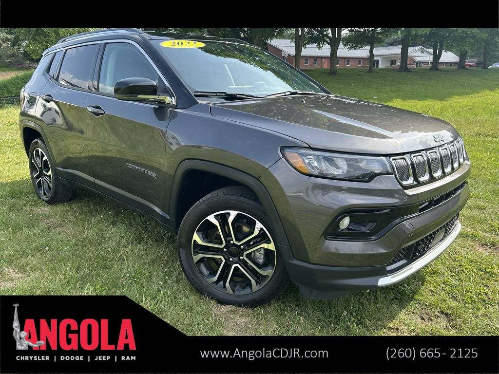 2022 Jeep Compass Limited — SUV — 34,991 mi — Angola, IN