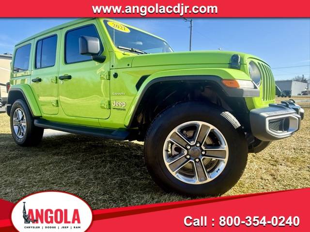 2021 Jeep Wrangler Sahara High Altitude — SUV — 41,362 mi — Angola, IN