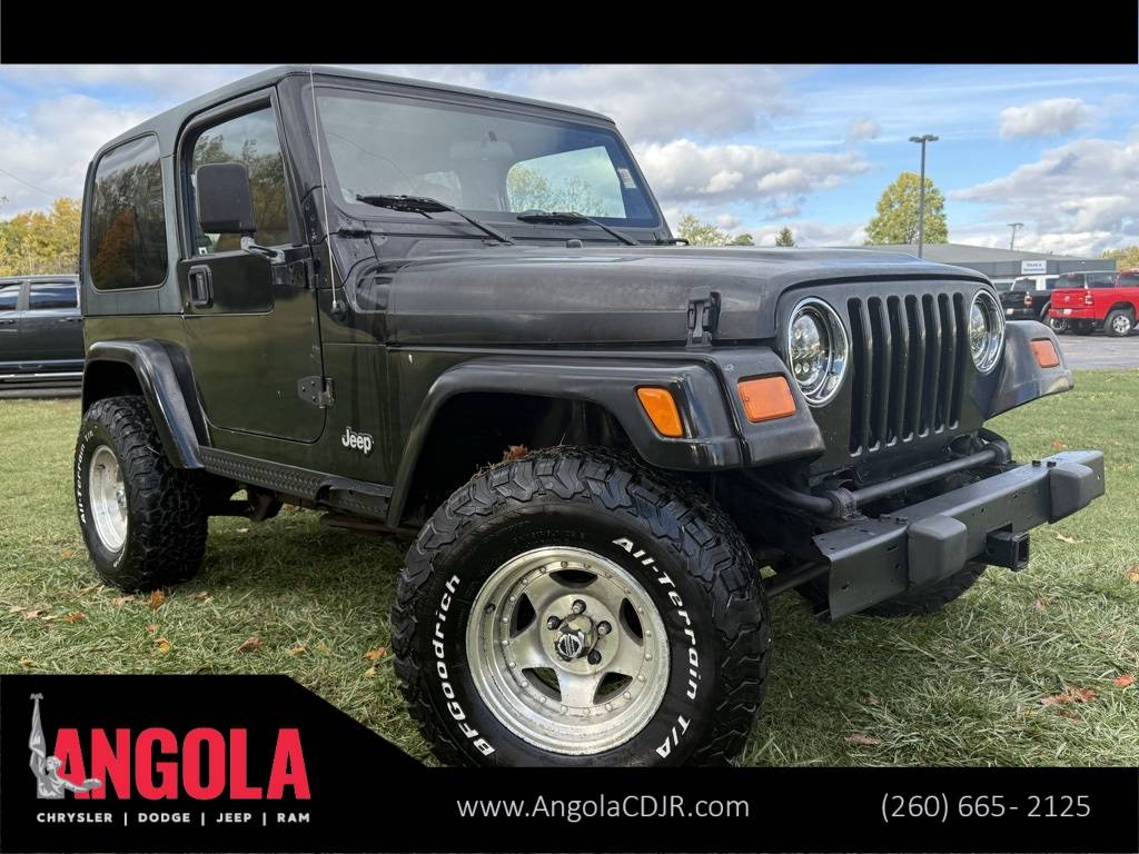 2002 Jeep Wrangler X — SUV — 177,459 mi — Angola, IN