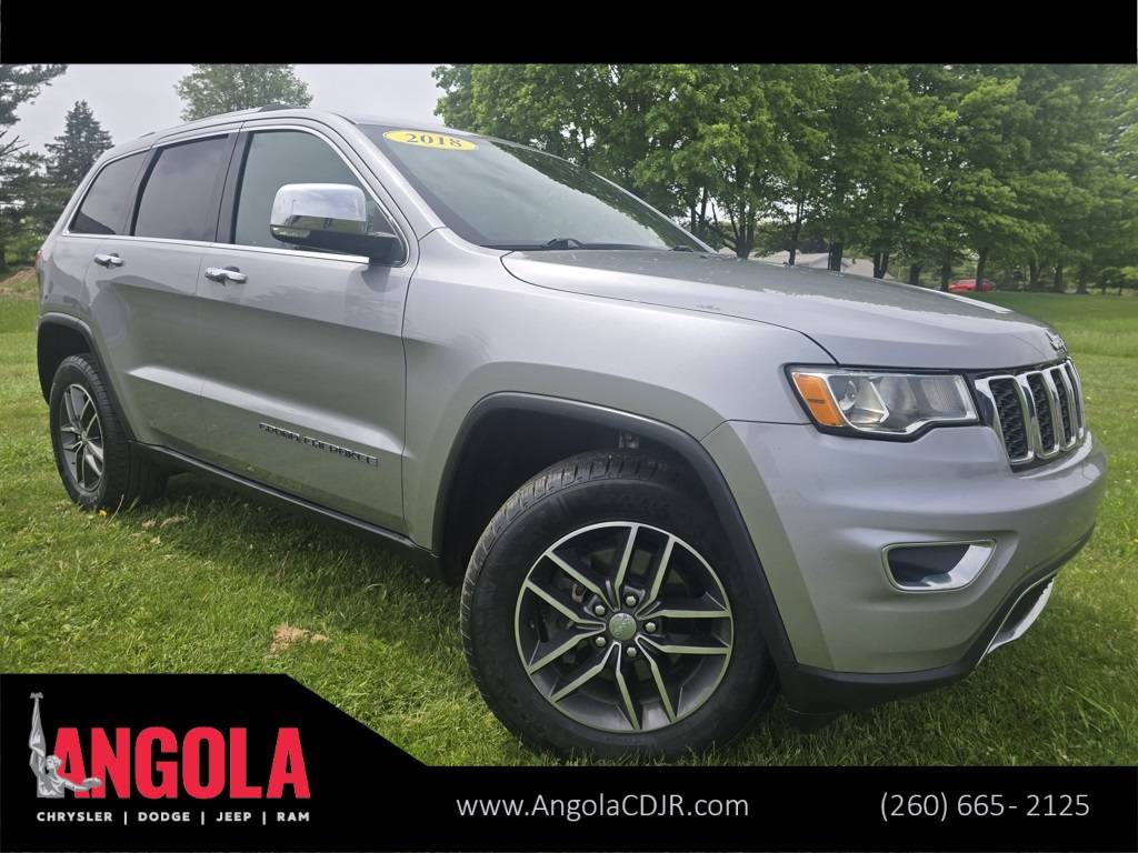 2018 Jeep Grand Cherokee Limited — SUV — 187,646 mi — Angola, IN