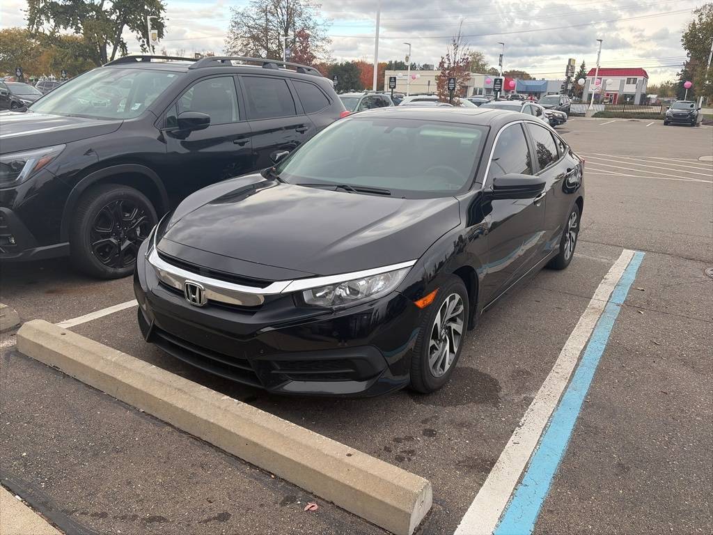 2016 Honda Civic EX — Sedan — 104,306 mi — Ann Arbor, MI