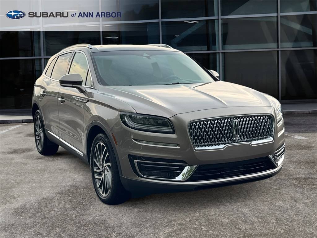 2019 Lincoln Nautilus Reserve — SUV — 8,392 mi — Ann Arbor, MI