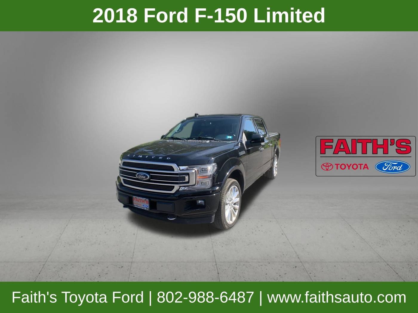2018 Ford F-150 Limited — Pickup Truck — 32,672 mi — Westminster, VT