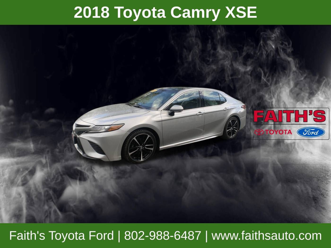 2018 Toyota Camry XSE — Sedan — 66,389 mi — Westminster, VT