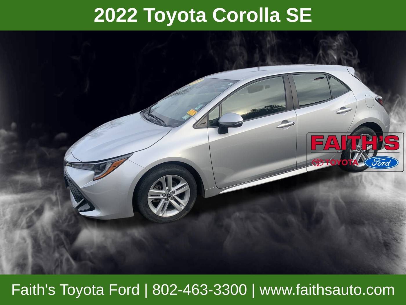 2022 Toyota Corolla Hatchback SE — Hatchback — 34,924 mi — Westminster, VT