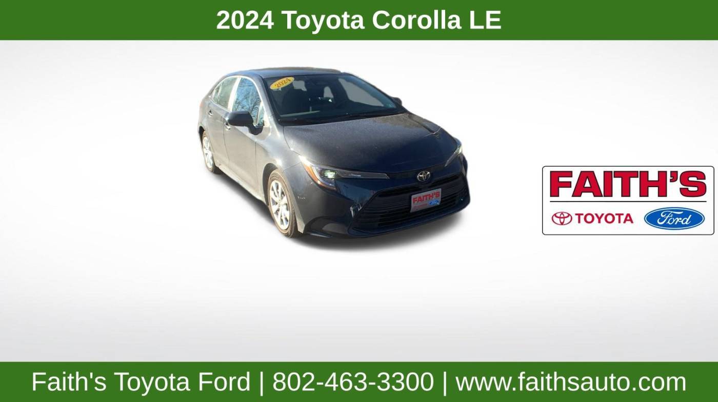 2024 Toyota Corolla LE — Sedan — 8,045 mi — Westminster, VT