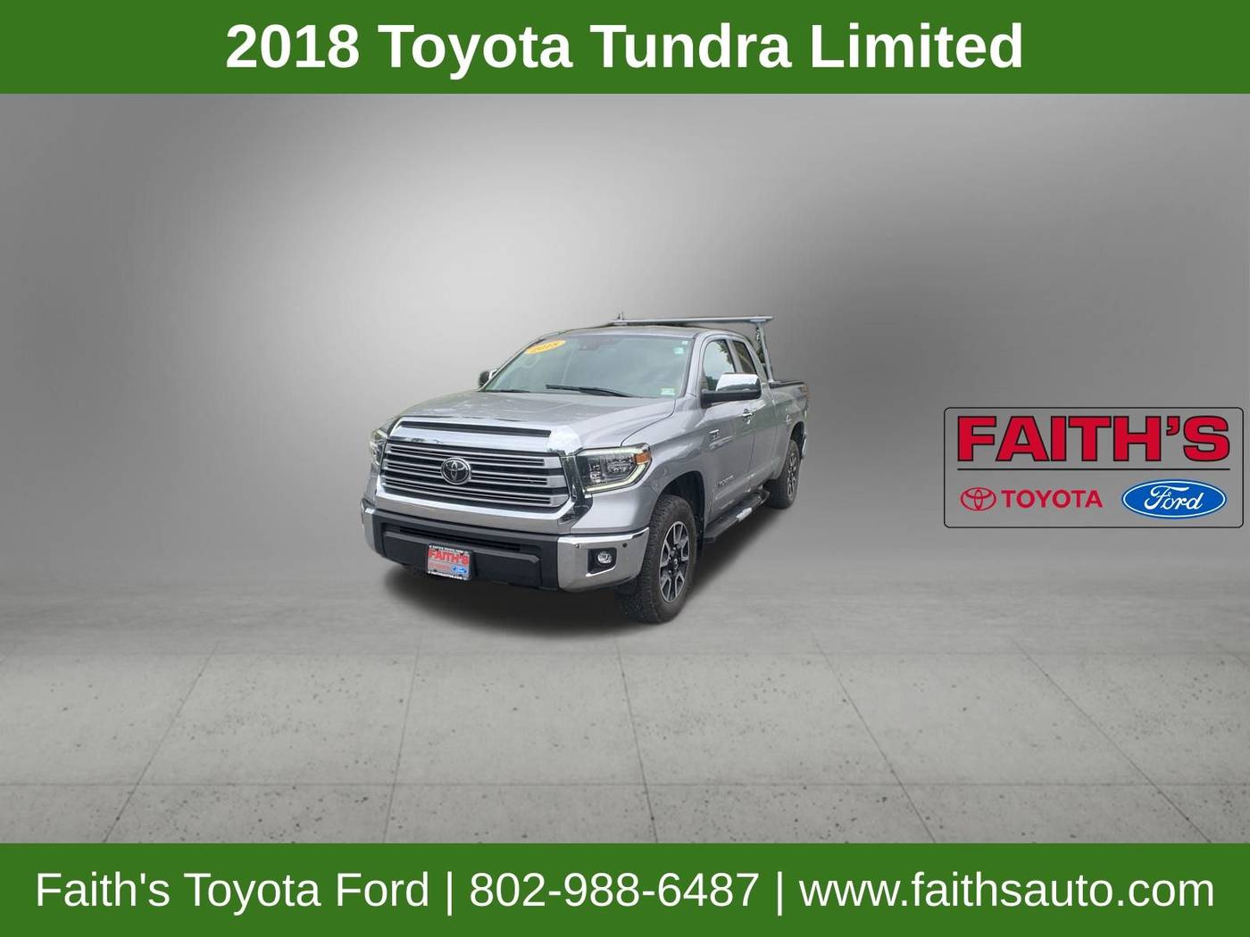 2018 Toyota Tundra Limited — Pickup Truck — 54,855 mi — Westminster, VT