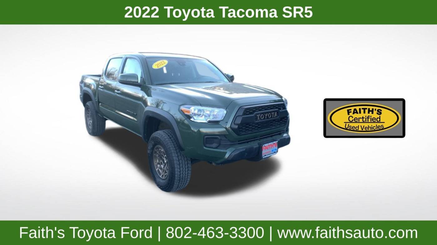 2022 Toyota Tacoma SR5 — Pickup Truck — 37,819 mi — Westminster, VT