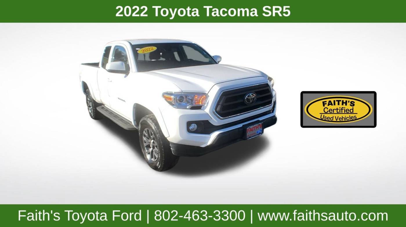 2022 Toyota Tacoma SR5 — Pickup Truck — 48,521 mi — Westminster, VT