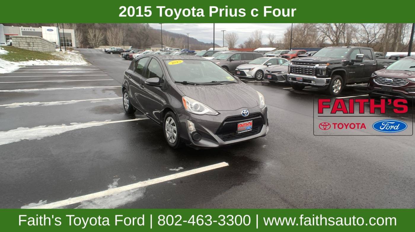 2015 Toyota Prius c Four — Hatchback — 93,999 mi — Westminster, VT