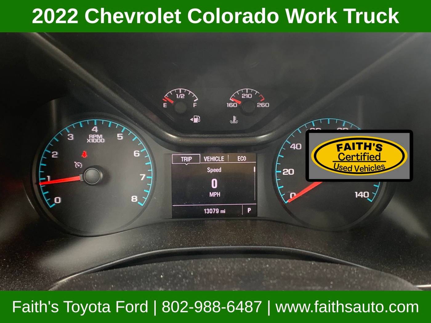 2022 Chevrolet Colorado WT — Pickup Truck — 13,079 mi — Westminster, VT