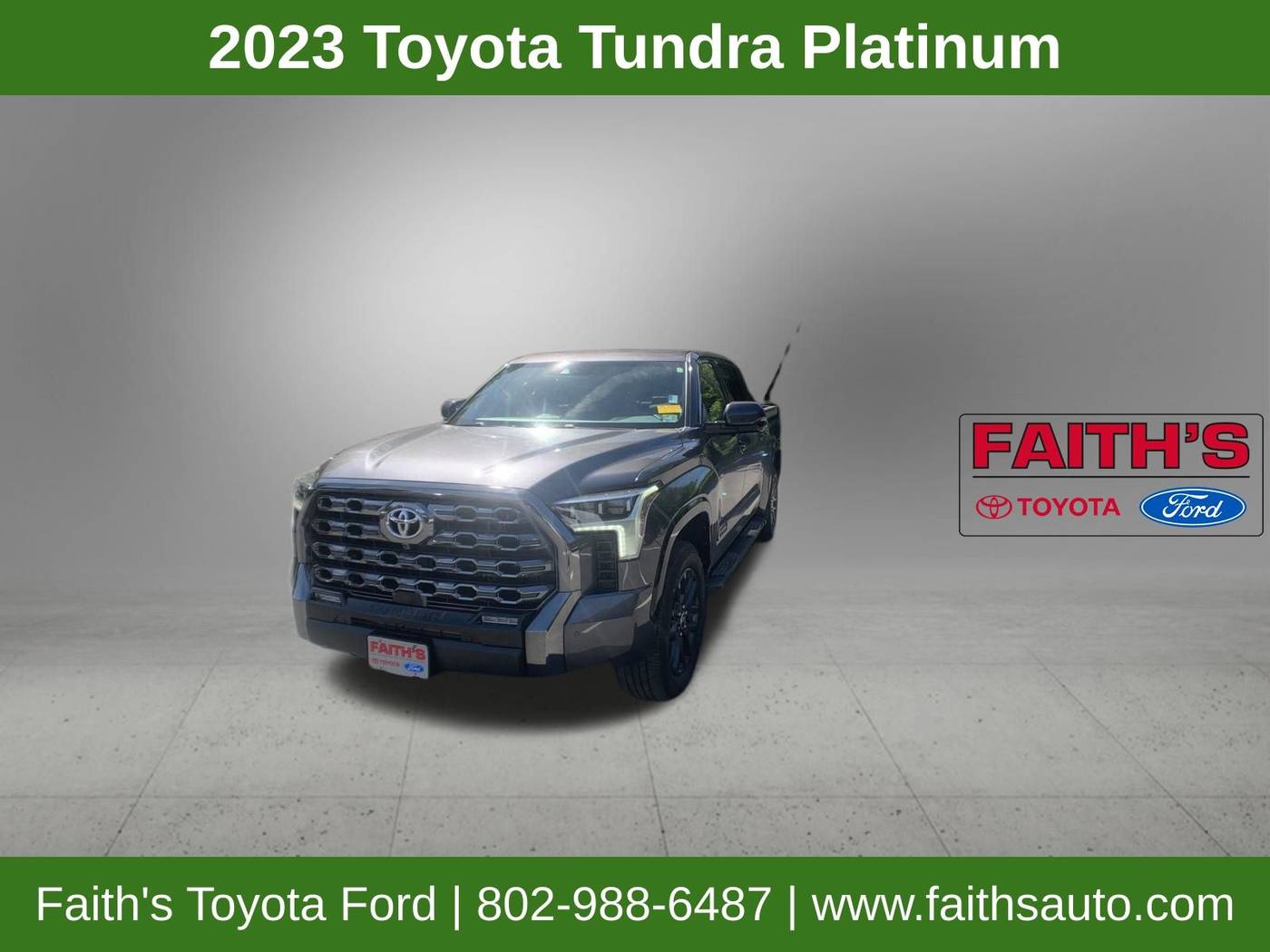 2023 Toyota Tundra Platinum — Pickup Truck — 28,009 mi — Westminster, VT