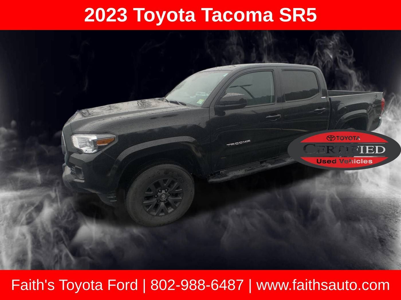 2023 Toyota Tacoma SR5 — Pickup Truck — 16,590 mi — Westminster, VT