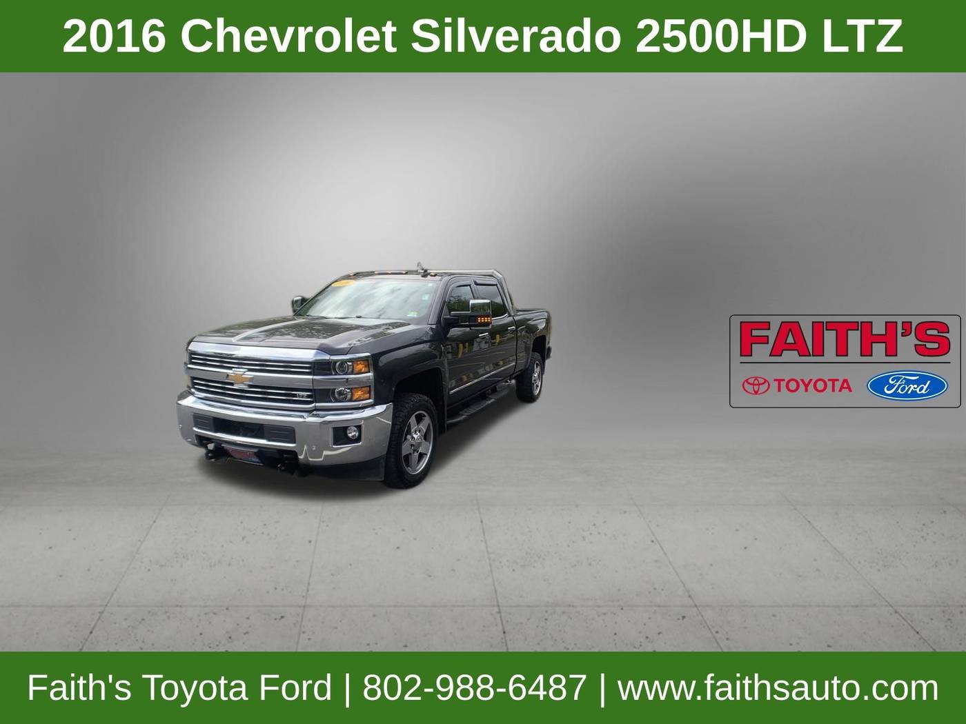 2016 Chevrolet Silverado 2500HD LTZ — Pickup Truck — 77,075 mi — Westminster, VT