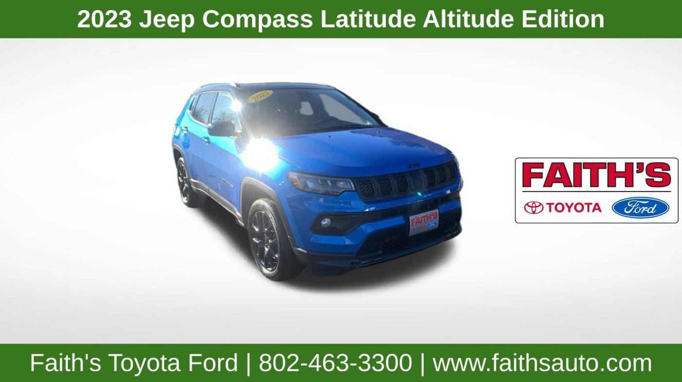 2023 Jeep Compass Altitude — SUV — 13,977 mi — Westminster, VT