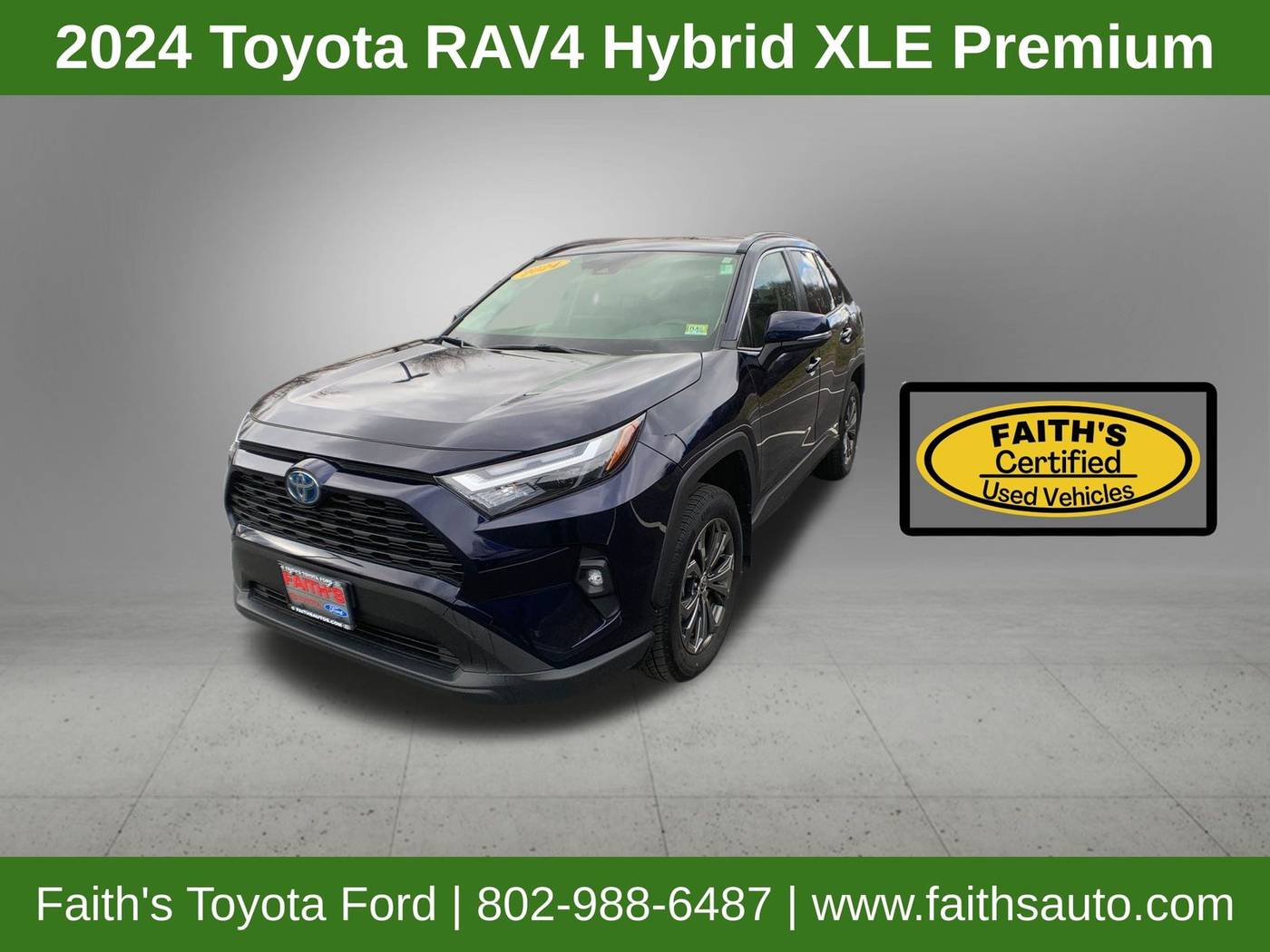 2024 Toyota RAV4 Hybrid XLE Premium — SUV — 62,341 mi — Westminster, VT