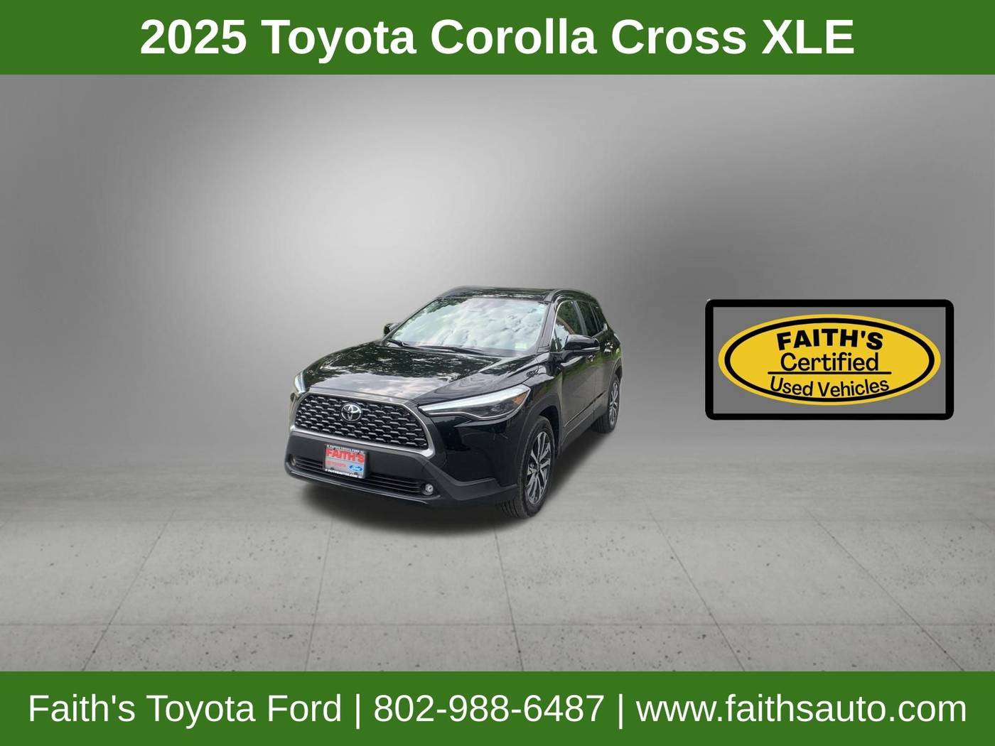 2025 Toyota Corolla Cross XLE — SUV — 1,018 mi — Westminster, VT