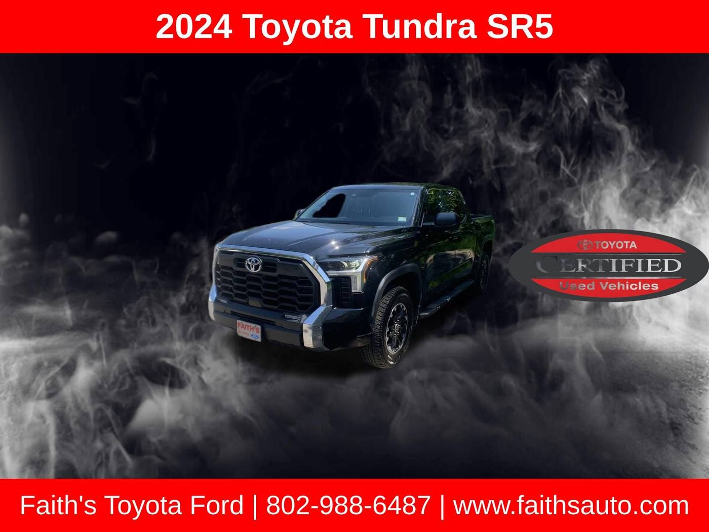 2024 Toyota Tundra SR5 — Pickup Truck — 28,815 mi — Westminster, VT