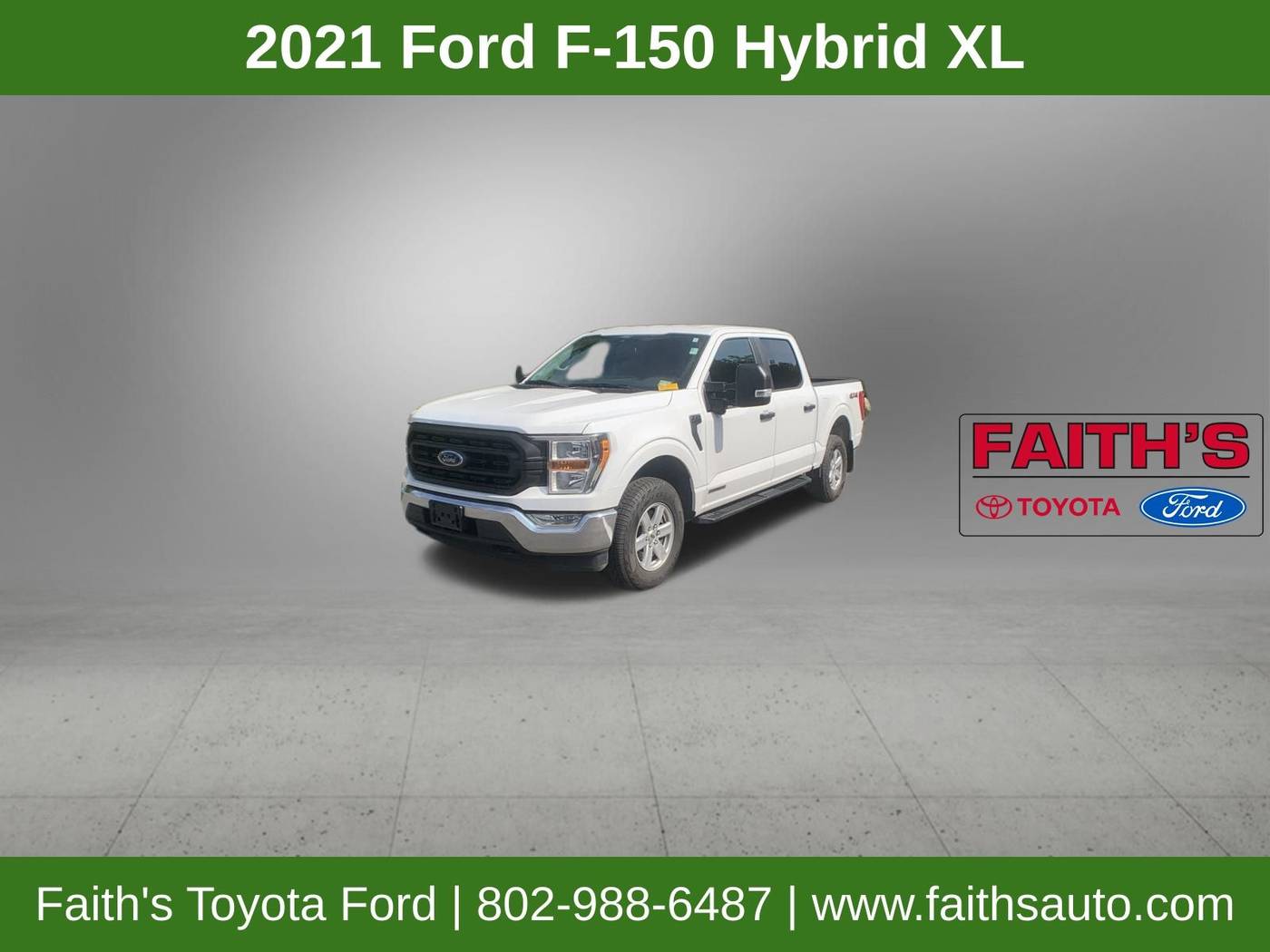 2021 Ford F-150 XL — Pickup Truck — 105,500 mi — Westminster, VT
