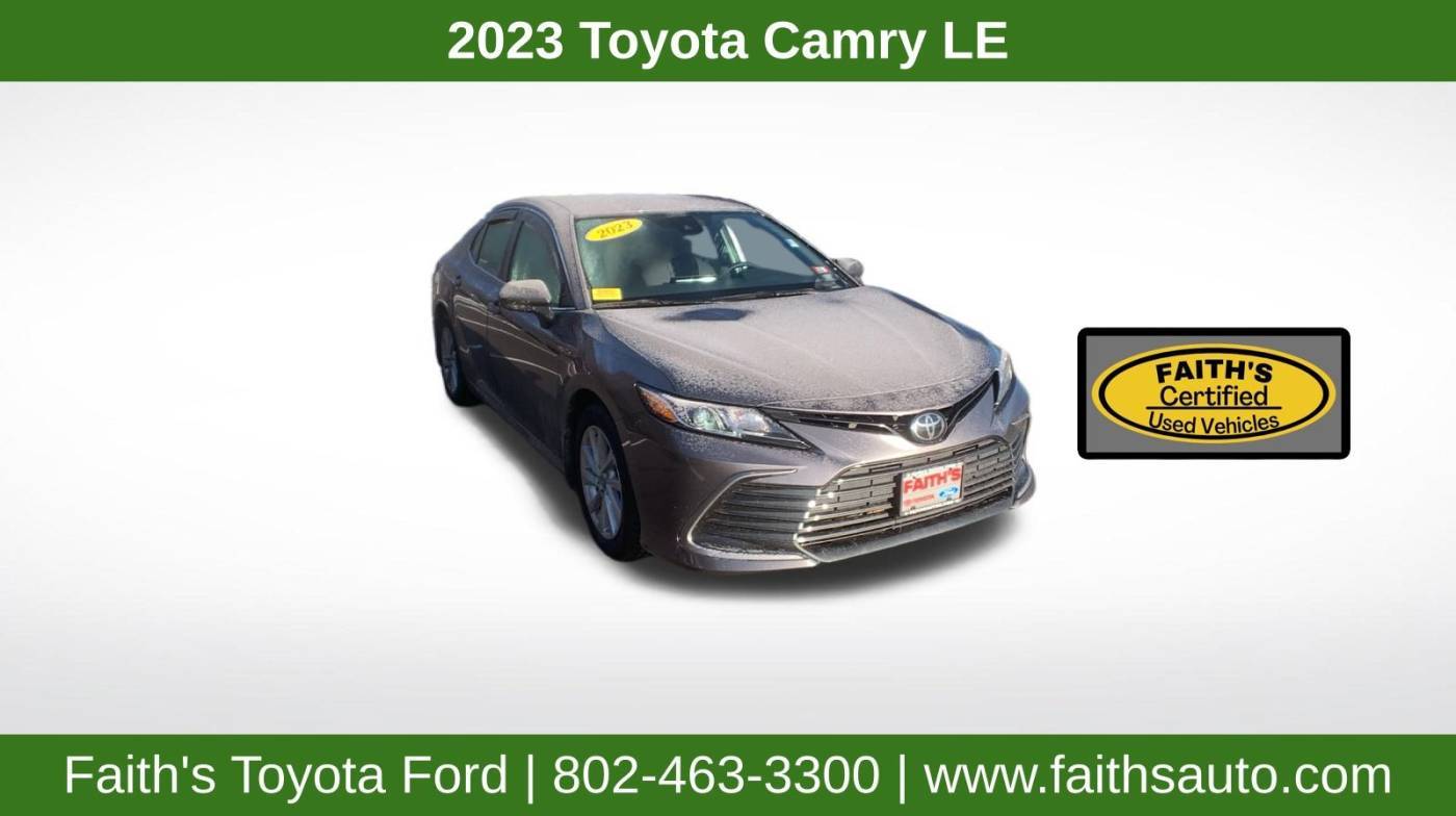 2023 Toyota Camry LE — Sedan — 56,311 mi — Westminster, VT