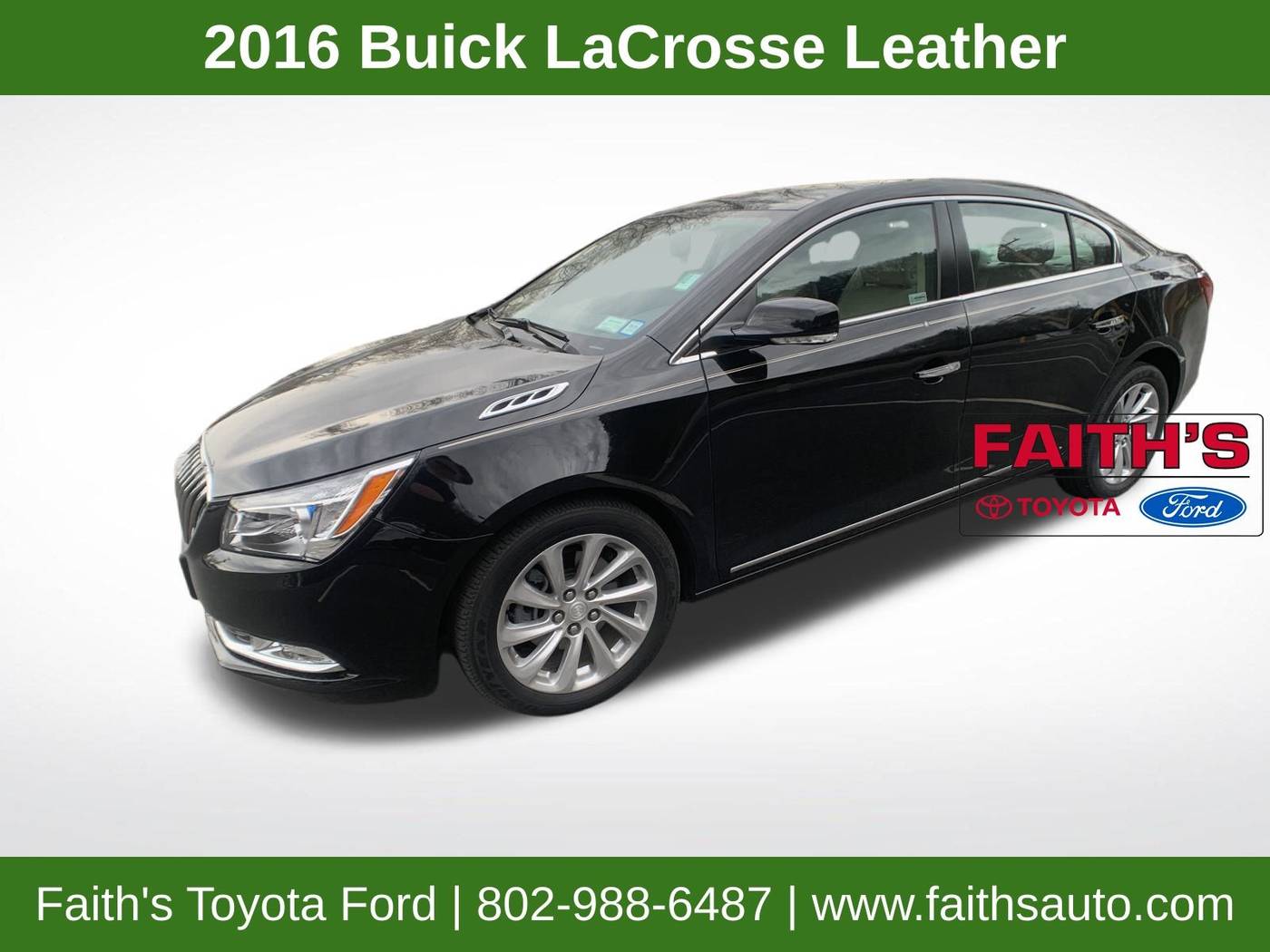 2016 Buick LaCrosse Leather — Sedan — 33,114 mi — Westminster, VT
