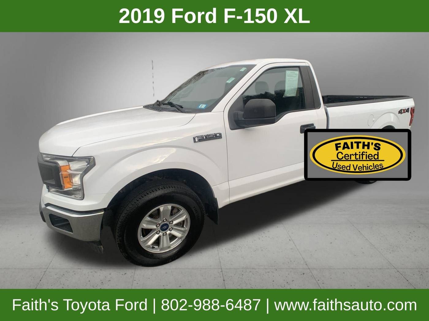 2019 Ford F-150 XL — Pickup Truck — 52,888 mi — Westminster, VT