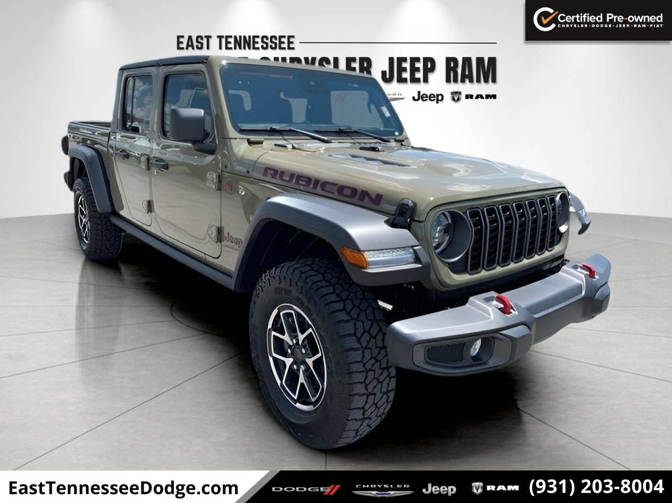 2025 Jeep Gladiator Rubicon — Pickup Truck — 851 mi — Crossville, TN