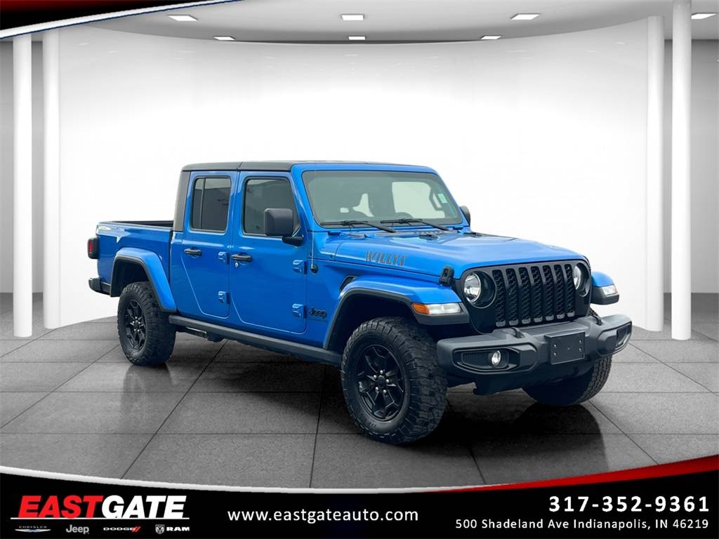 2021 Jeep Gladiator Willys — Pickup Truck — 49,490 mi — Indianapolis, IN