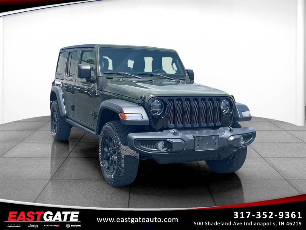 2022 Jeep Wrangler Willys — SUV — 49,992 mi — Indianapolis, IN