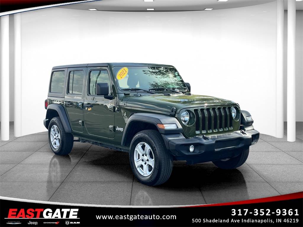 2021 Jeep Wrangler Sport S — SUV — 40,753 mi — Indianapolis, IN
