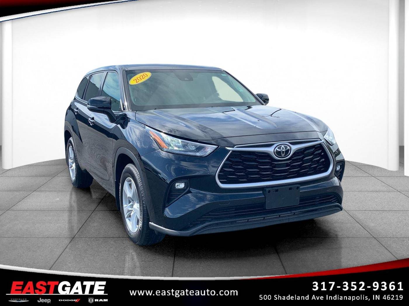2020 Toyota Highlander LE — SUV — 67,551 mi — Indianapolis, IN