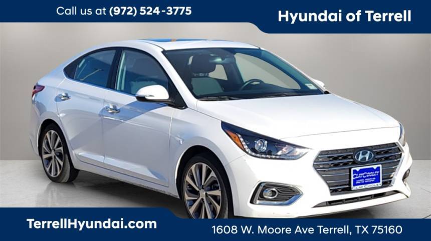 2021 Hyundai Accent Limited — Sedan — 23,156 mi — Terrell, TX