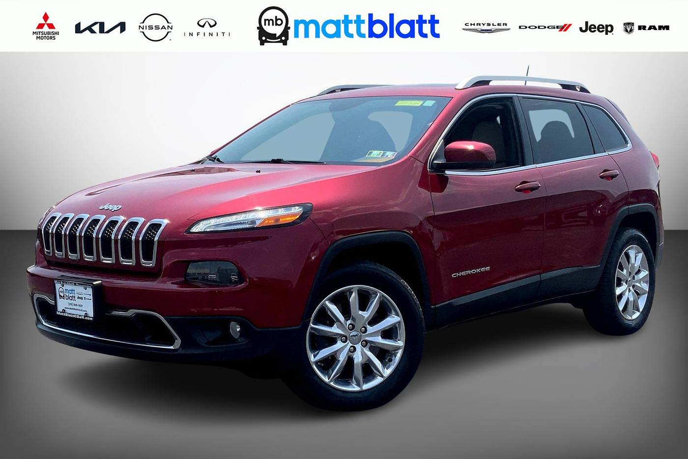 2016 Jeep Cherokee Limited — SUV — 73,550 mi — Philadelphia, PA