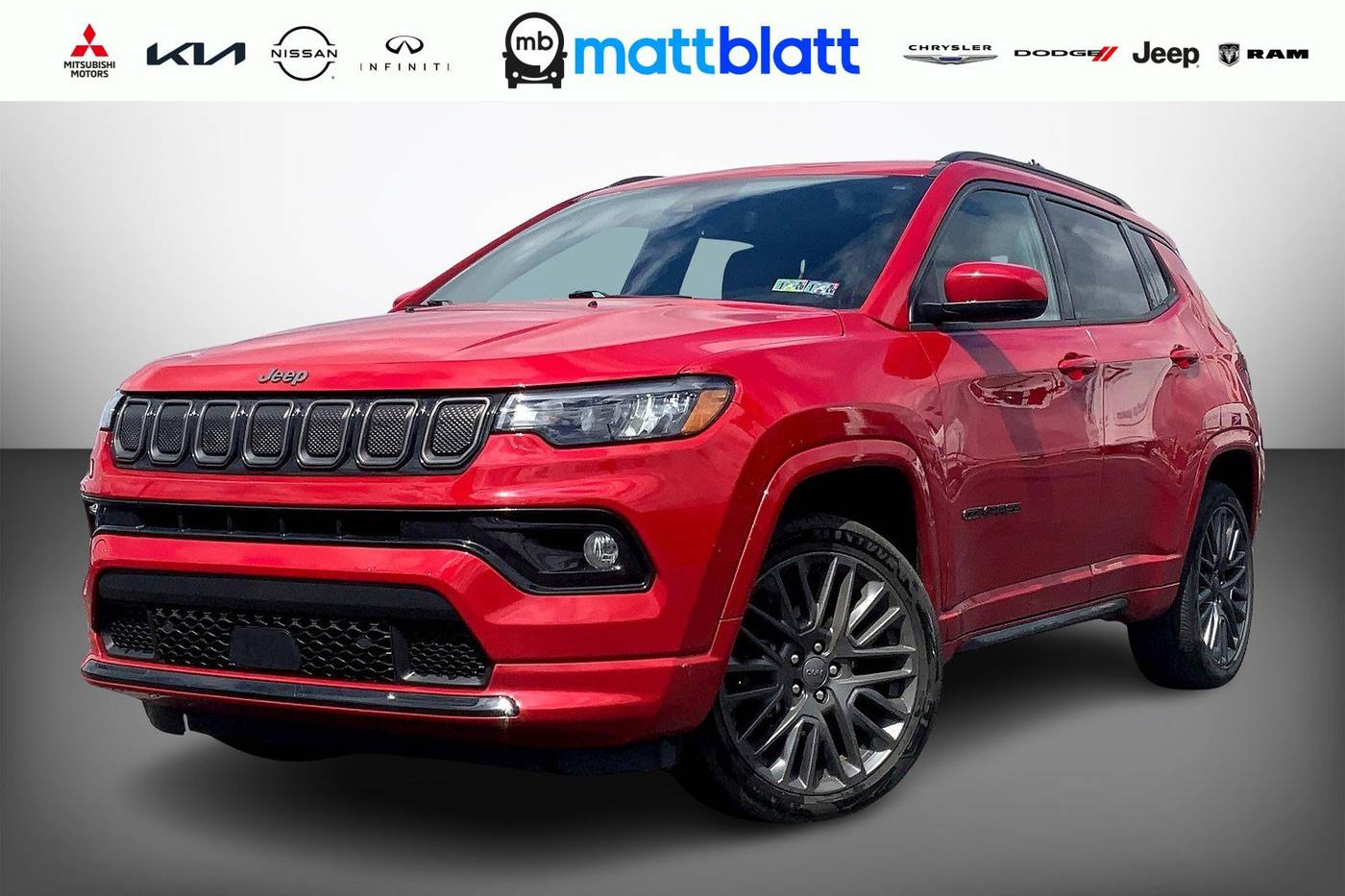 2022 Jeep Compass (RED) Edition — SUV — 43,560 mi — Philadelphia, PA