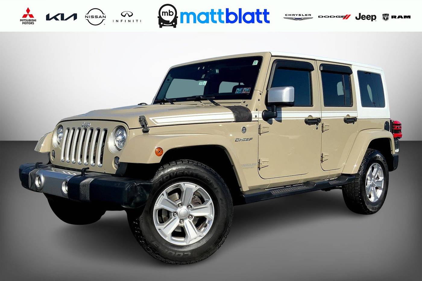 2017 Jeep Wrangler Chief Edition — SUV — 71,782 mi — Philadelphia, PA
