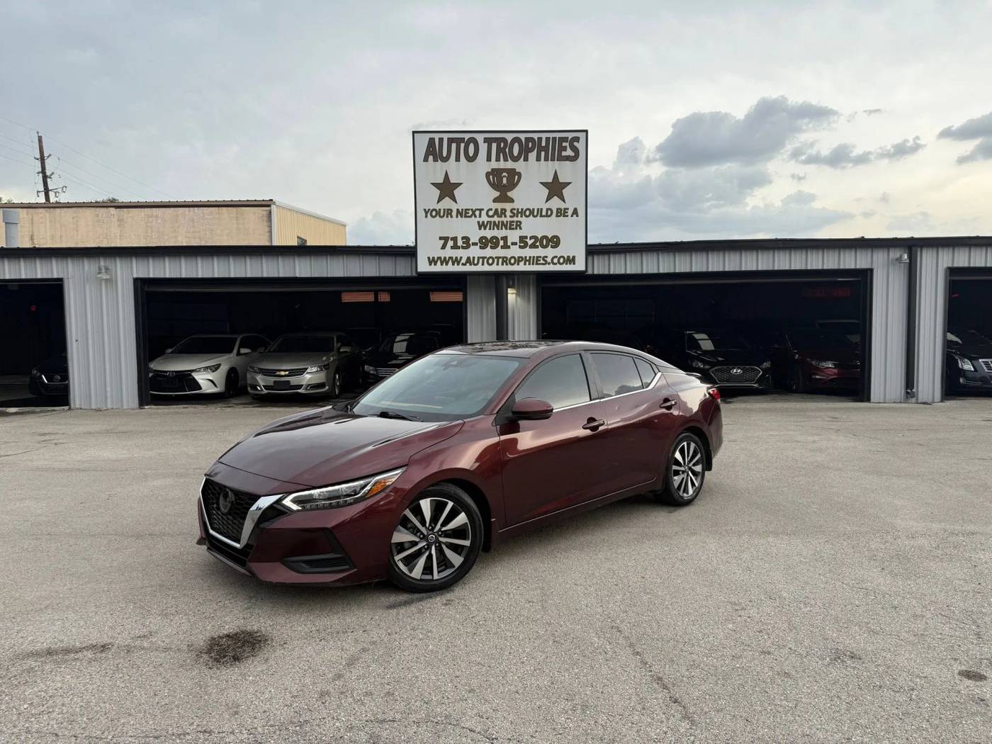 2020 Nissan Sentra SV — Sedan — 72,301 mi — Houston, TX