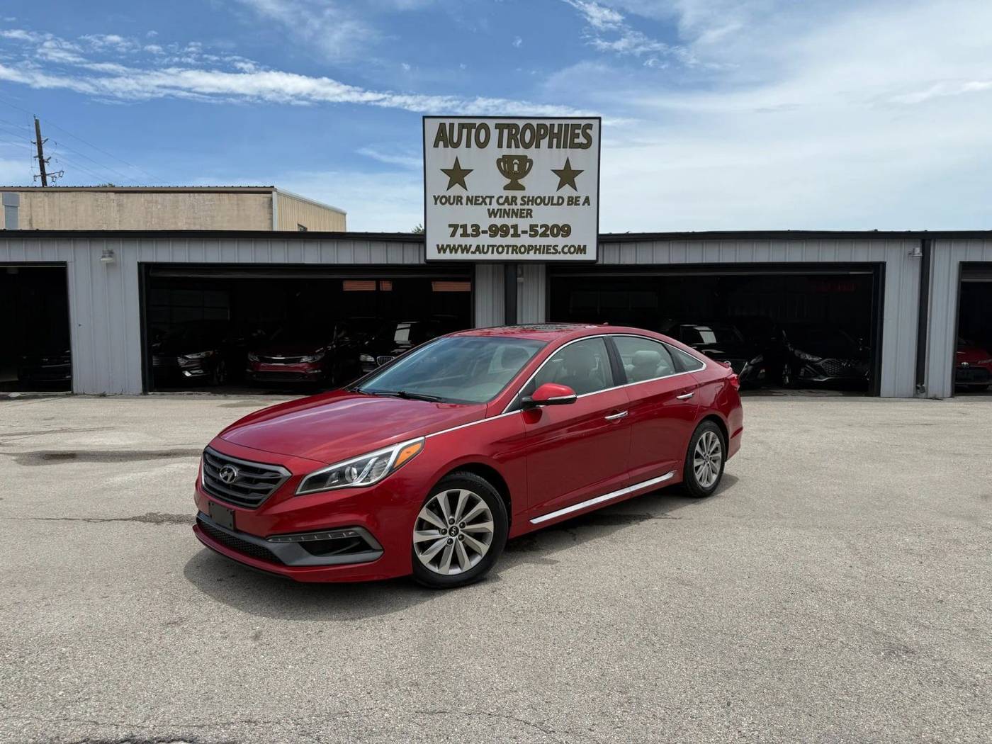 2017 Hyundai Sonata Sport — Sedan — 66,703 mi — Houston, TX